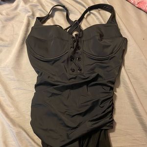 Torrid Lace Bodice Swimsuit